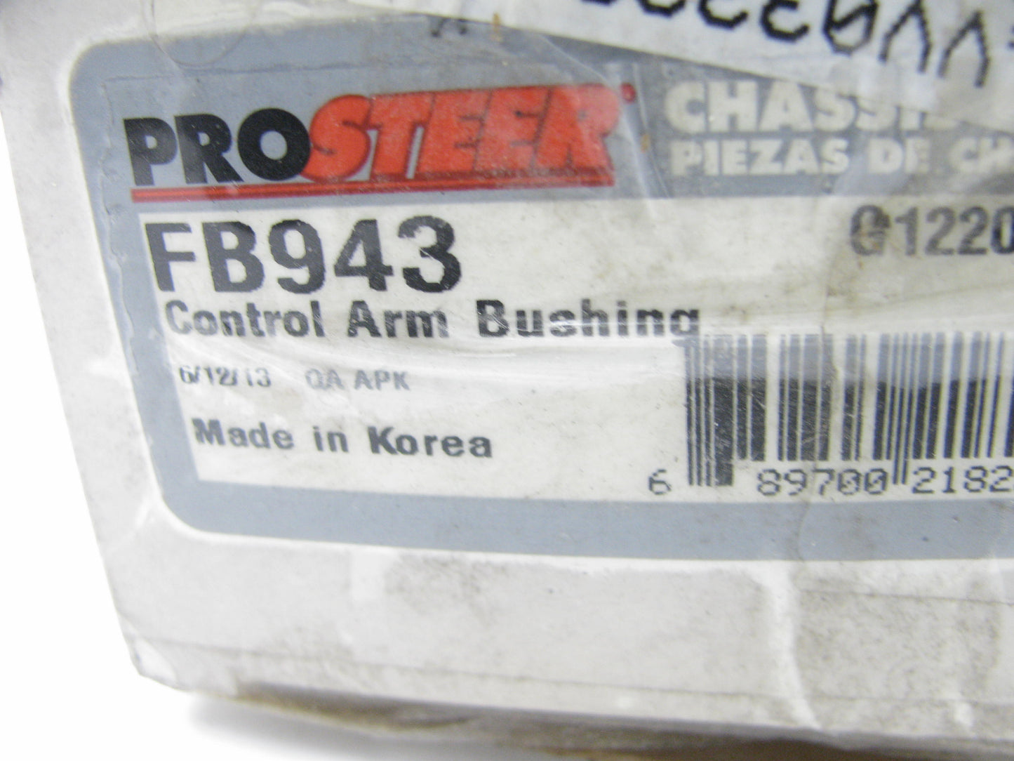 Prosteer FB943 Suspension Control Arm Bushing, Lower Inner