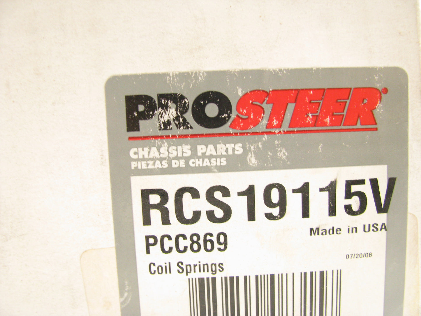 Prosteer RCS19115V Rear Variable Rate Coil Springs 1997-02 Escort 1997-99 Tracer