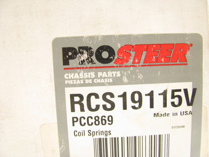 Prosteer RCS19115V Rear Variable Rate Coil Springs 1997-02 Escort 1997-99 Tracer