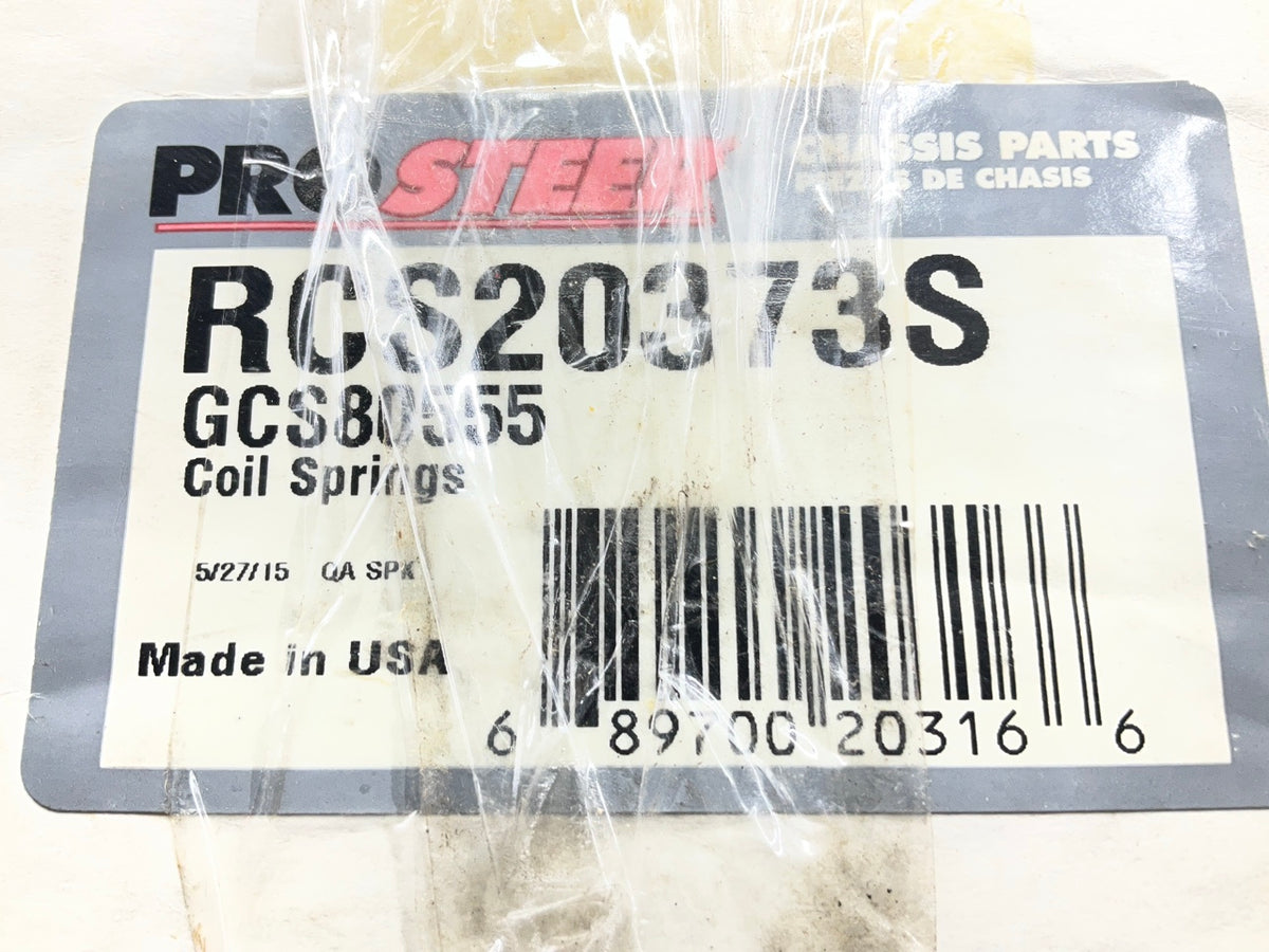 Prosteer RCS20373S Rear Coil Springs For 2002-2006 Nissan Altima, 04-08 Maxima