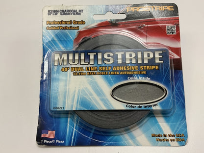 Prostripe R31604 Vinyl Striping Pinstriping Tape 1/4'' X 40' - Charcoal Metallic