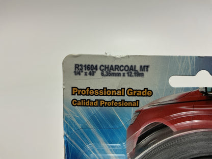 Prostripe R31604 Vinyl Striping Pinstriping Tape 1/4'' X 40' - Charcoal Metallic