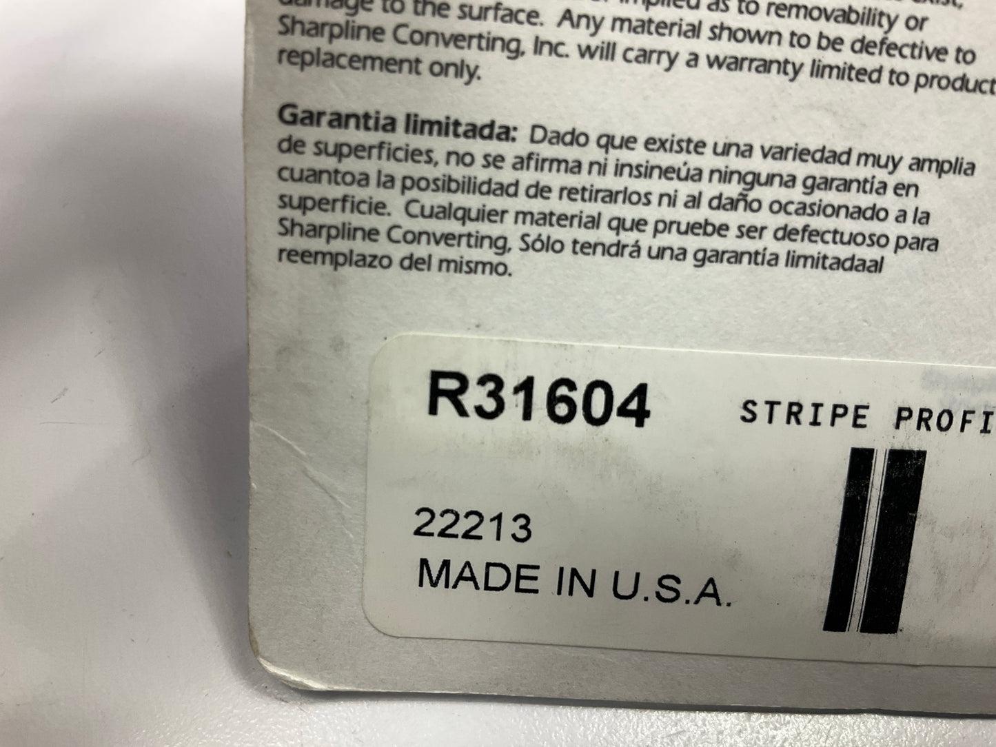 Prostripe R31604 Vinyl Striping Pinstriping Tape 1/4'' X 40' - Charcoal Metallic