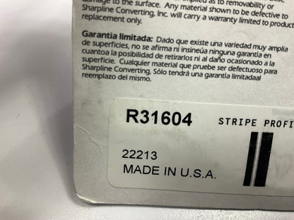 Prostripe R31604 Vinyl Striping Pinstriping Tape 1/4'' X 40' - Charcoal Metallic