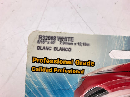 Prostripe  R32008 Pinstripe Striping Tape, 5/16X40', White