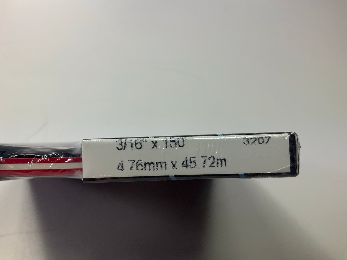 Prostripe R41031 Vinyl Pinstripe Striping Tape 3/16'' X 150' - Fire Red