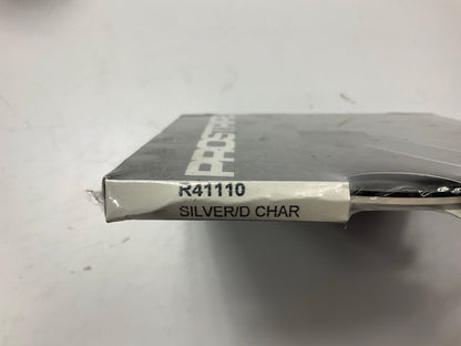 R41110 Vinyl Striping Pinstriping Tape 3/16'' X 150' - Silver / Dark Charcoal