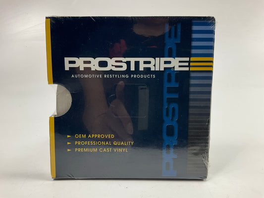 Prostripe R41116 Vinyl Pinstripe Striping Tape 3/16'' X 150' - Silver / Gold Met