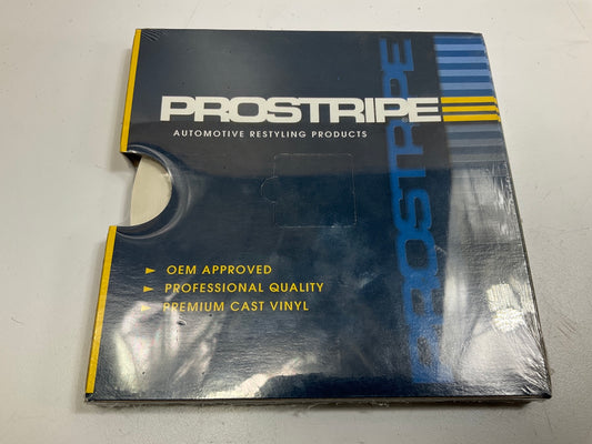 Prostripe R41131 Vinyl Pinstripe Striping Tape 3/16'' X 150' - White / Red