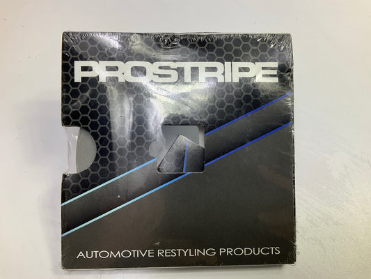 Prostripe R41710 Pinstripe Striping Tape, Silver Met / Dk Charcoal, 1/4'' X 150'