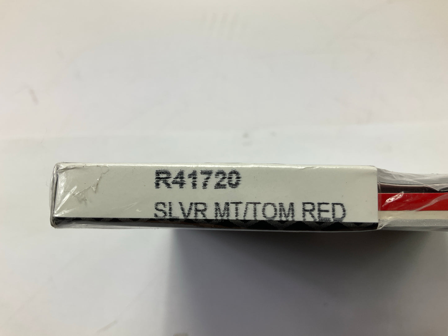 Prostripe R41720 Pinstripe Striping Tape, Silver Met / Tomato Red  1/4'' X 150'