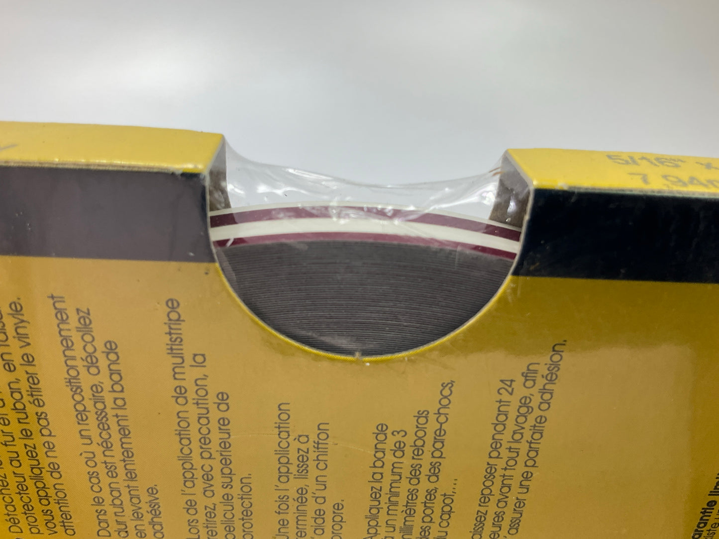 Prostripe R42036 Vinyl Striping Pinstriping Tape 5/16'' X 150' - Burgundy