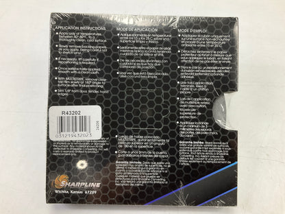 Prostripe R43202 Vinyl Pinstripe Striping Tape, Black , 1/2'' X 150'