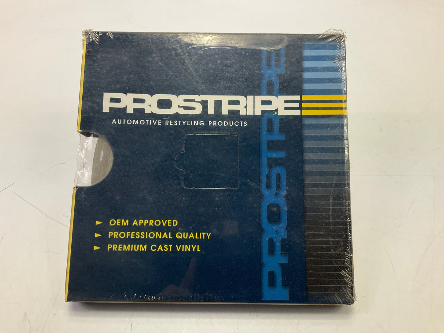 Prostripe R62112 Pinstripe Striping Tape 5/16'' X 150' - Gold / Black Metallic