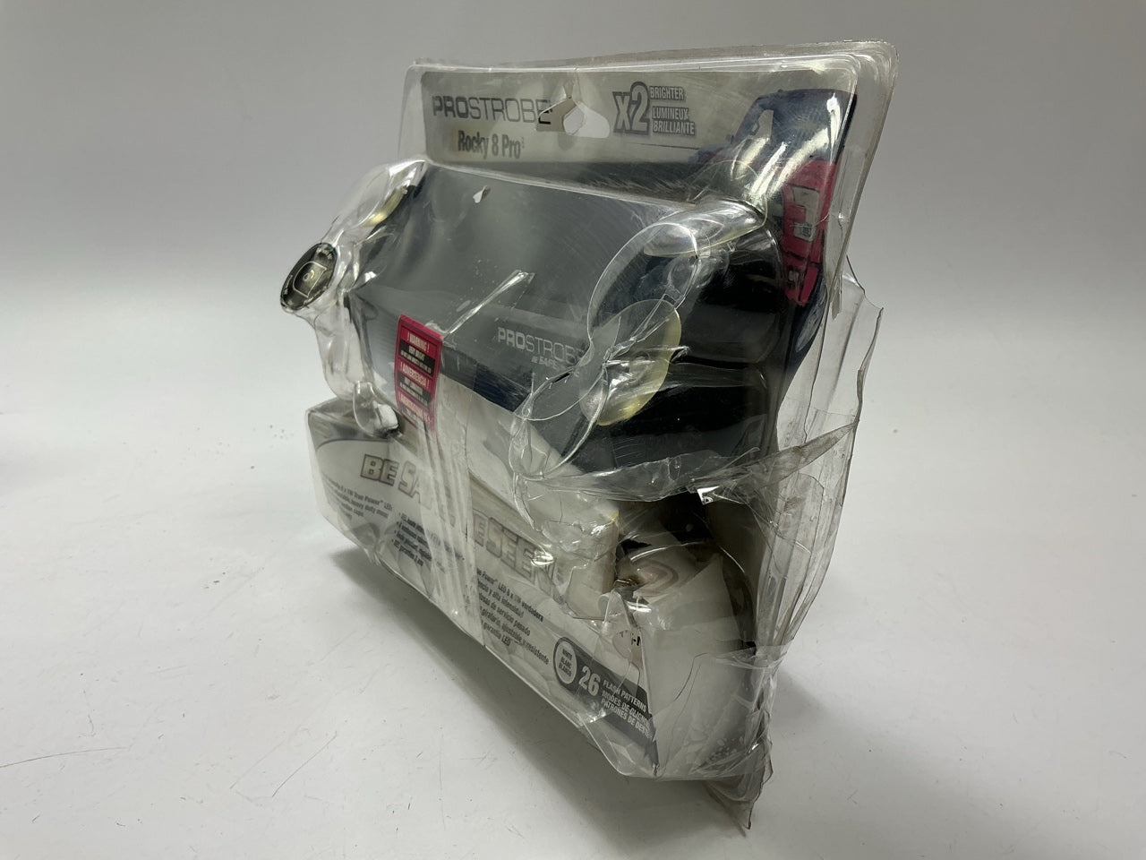 OPEN BOX Prostrobe Pro Plug & Play Windshield Mount Safety Strobe LED Light Lamp