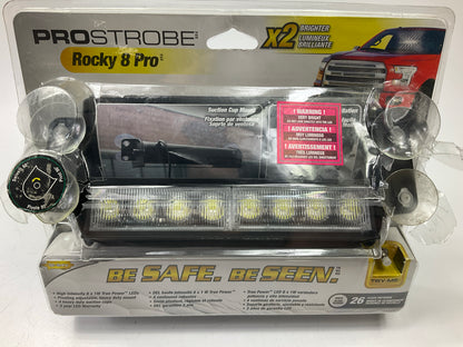 OPEN BOX Prostrobe Pro Plug & Play Windshield Mount Safety Strobe LED Light Lamp