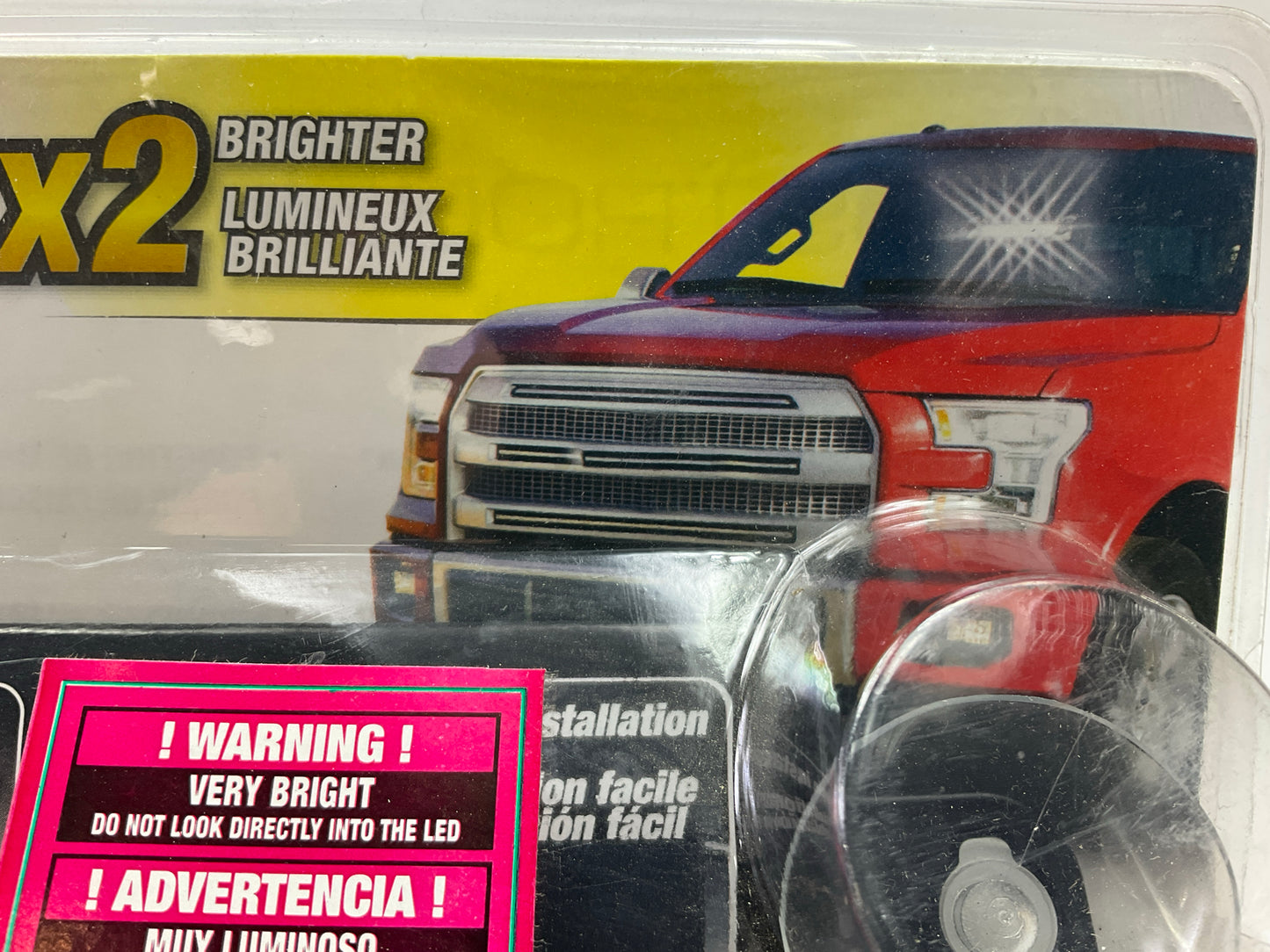 OPEN BOX Prostrobe Pro Plug & Play Windshield Mount Safety Strobe LED Light Lamp