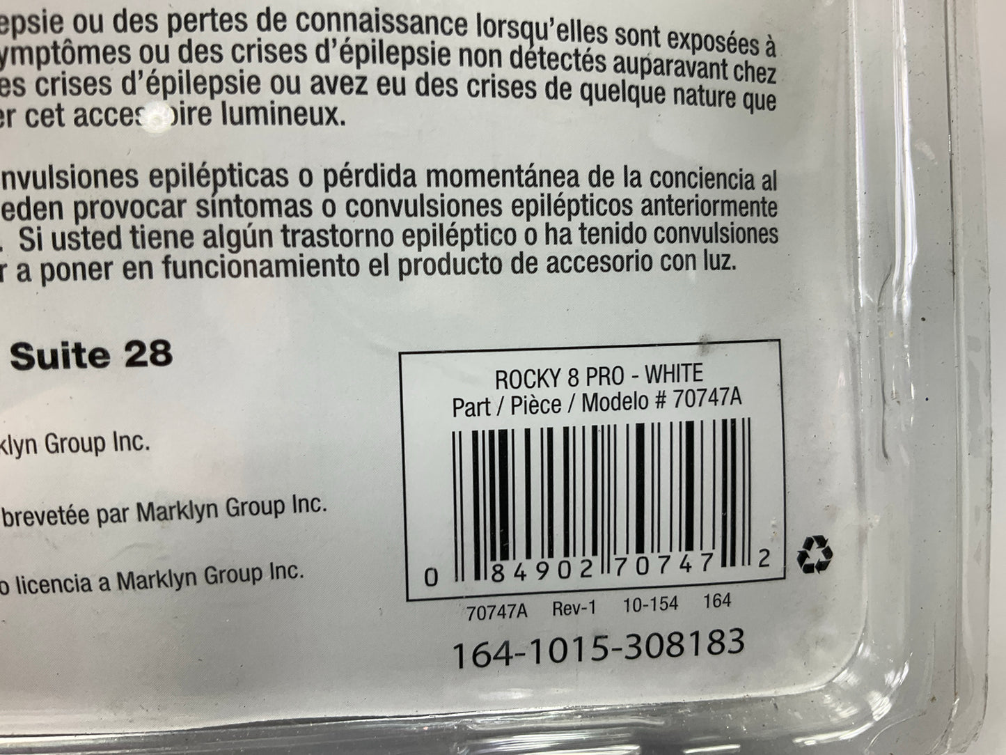 OPEN BOX Prostrobe Pro Plug & Play Windshield Mount Safety Strobe LED Light Lamp