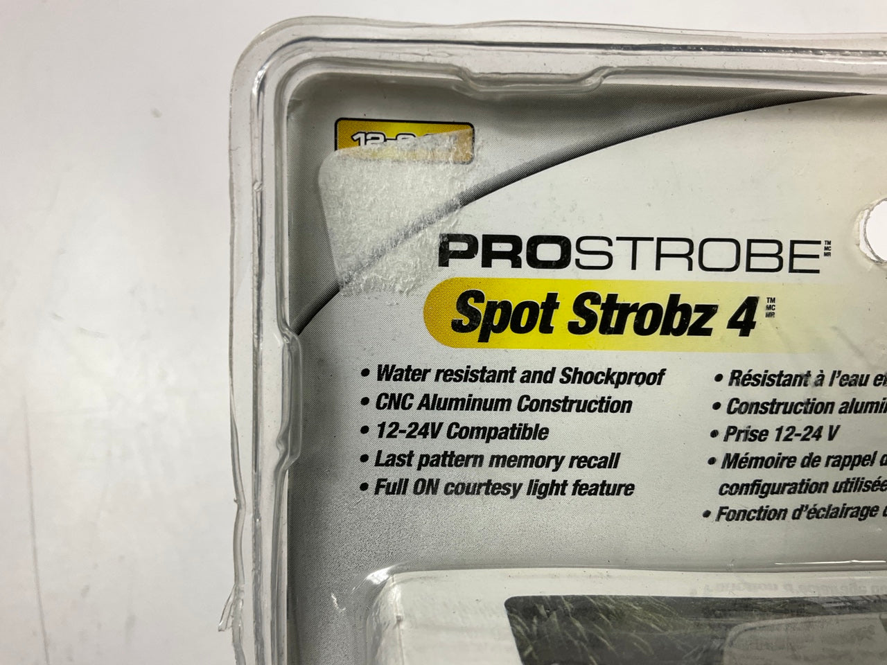 ProStrobe 70780 SpotStrobz 4 Wireless Safety Strobe Light Kit - White