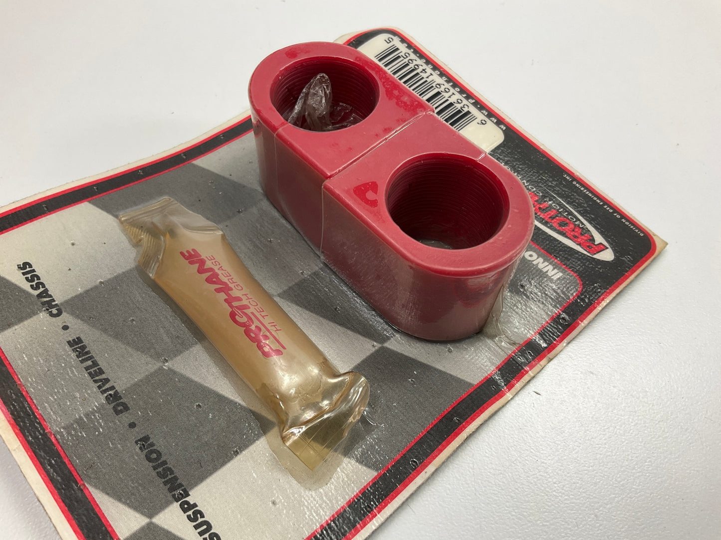 Prothane 14-1110 Front Sway Bar Bushing Kit, 23mm Bar, Red, For 280zx 300zx Z31