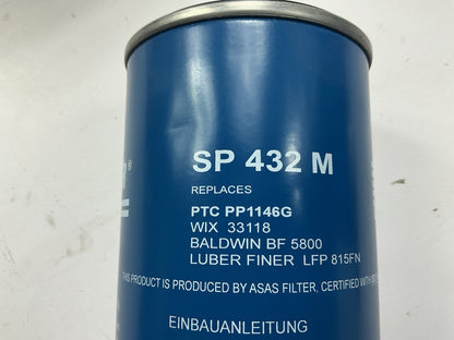 PTC 86602 Fuel Filter Replaces P556915, FF815, 86118, FP815F, HF512