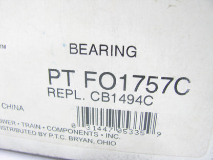 PTC FO1757C Manual Transmission Clutch Release Bearing