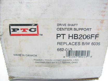 PTC HB206FF  Drive Shaft Center Support Bearing