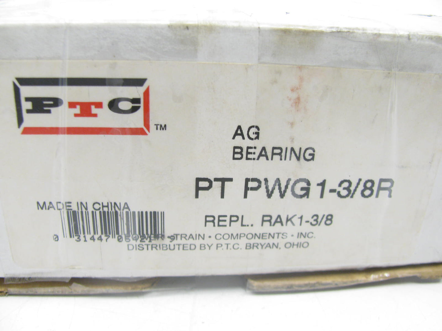 PTC PWG13-8R Cast Iron Pillow Block Bearing 1 3/8 2 Bolt Hole RAK1-3/8