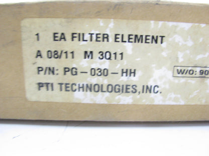 PTI PG-030-HH Hydraulic Filter Element