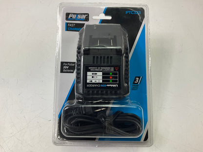 Pulsar PTC323 20V Li-ion Single-Port Wall Battery Charger