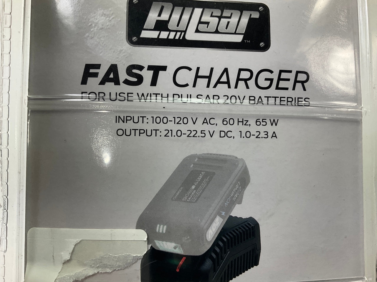 Pulsar PTC323 20 V Li-ion Single-Port Wall Battery Charger