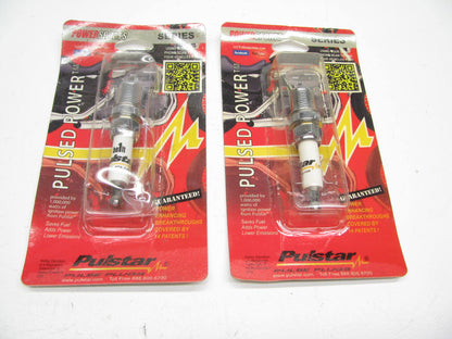 (2) Pulstar BE1IT Ignition Pulse Spark Plugs For Harley Davidson, Honda