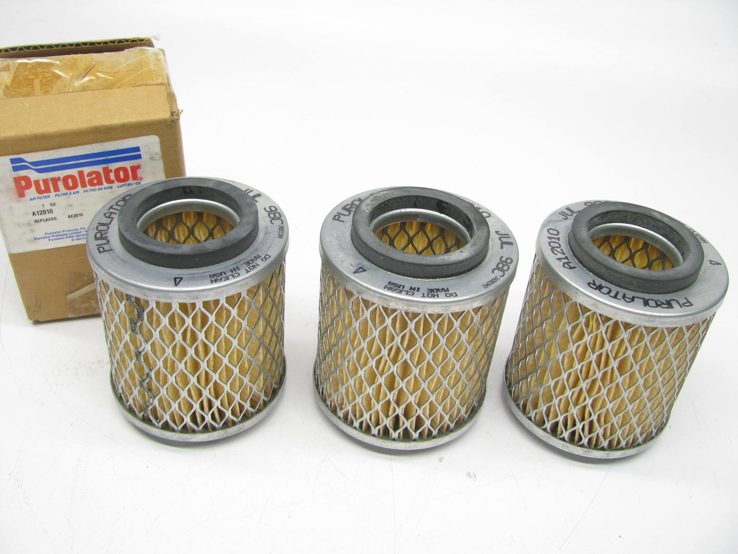 (3) Purolator A12010 Air Breather Filter Element Replaces 42316 PA1679 CA506