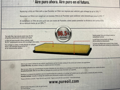 Purolator A25107 Engine Air Filter