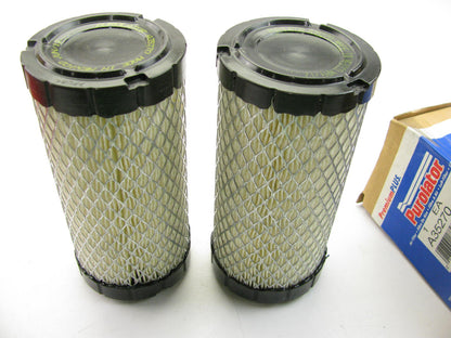 (2) Purolator A35270 Air Filter - Replaces PA4632, 139-4834, 155-5410, P822686