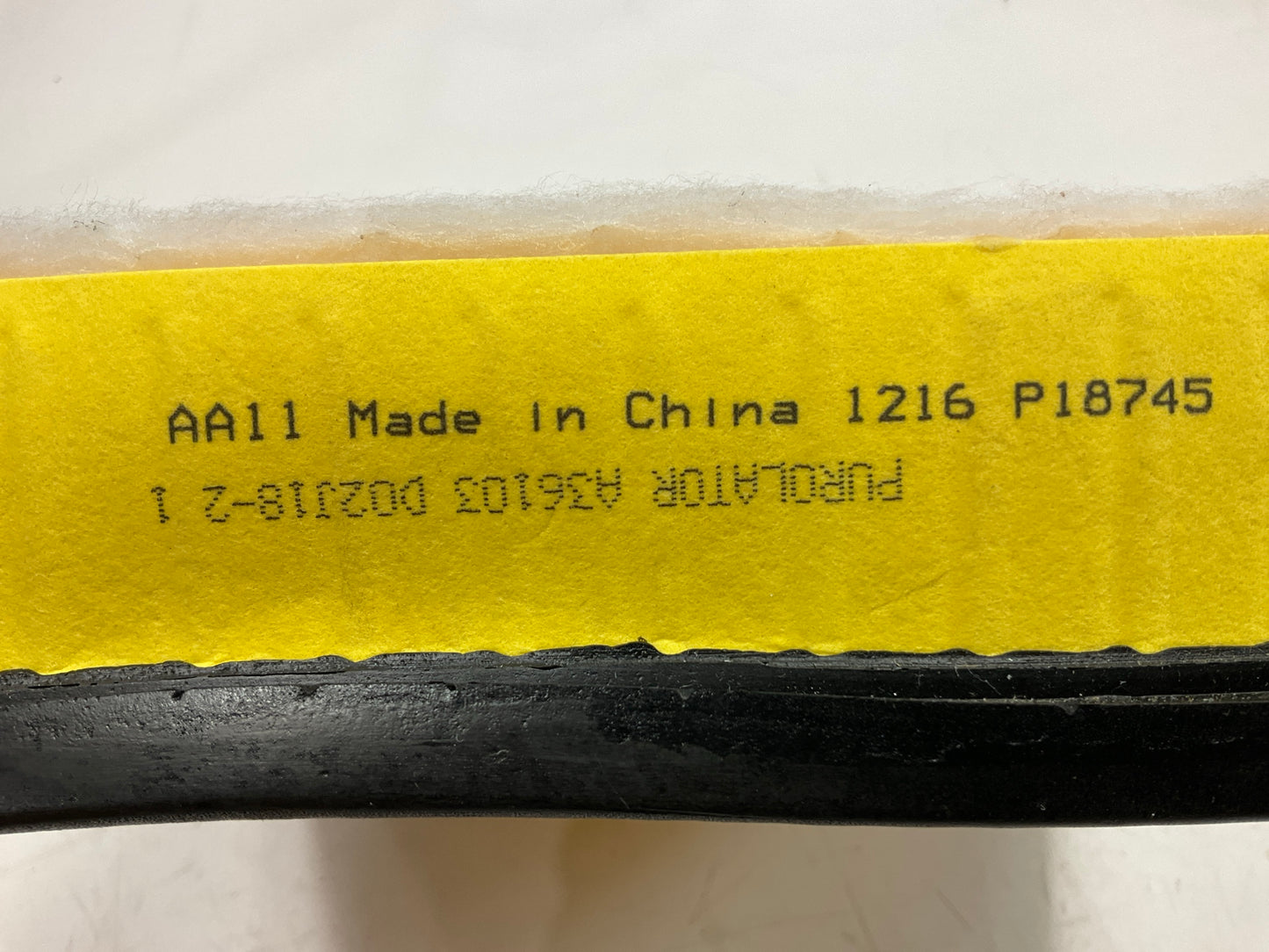 Purolator A36103 Engine Air Filter