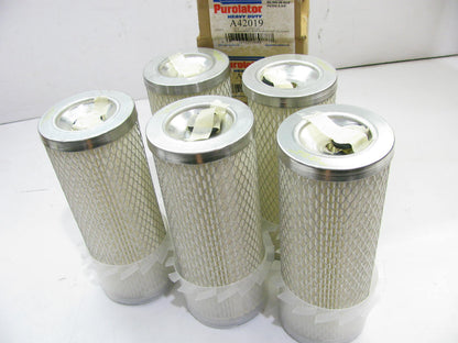 (5) Purolator A42019 Air Filters Replaces 93276 1369809 326483 46360