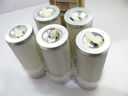 (5) Purolator A42019 Air Filters Replaces 93276 1369809 326483 46360