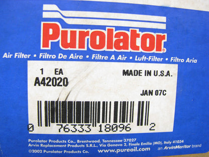 Purolator A42020 HD Metal-End Air Filter Replaces CA218 42003 A304C P528236