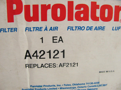 Purolator A42121 Air Filter For Cummins, IHC, Reo, Gardner-Denver Various