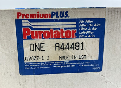 Purolator A44481 Engine Air Filter