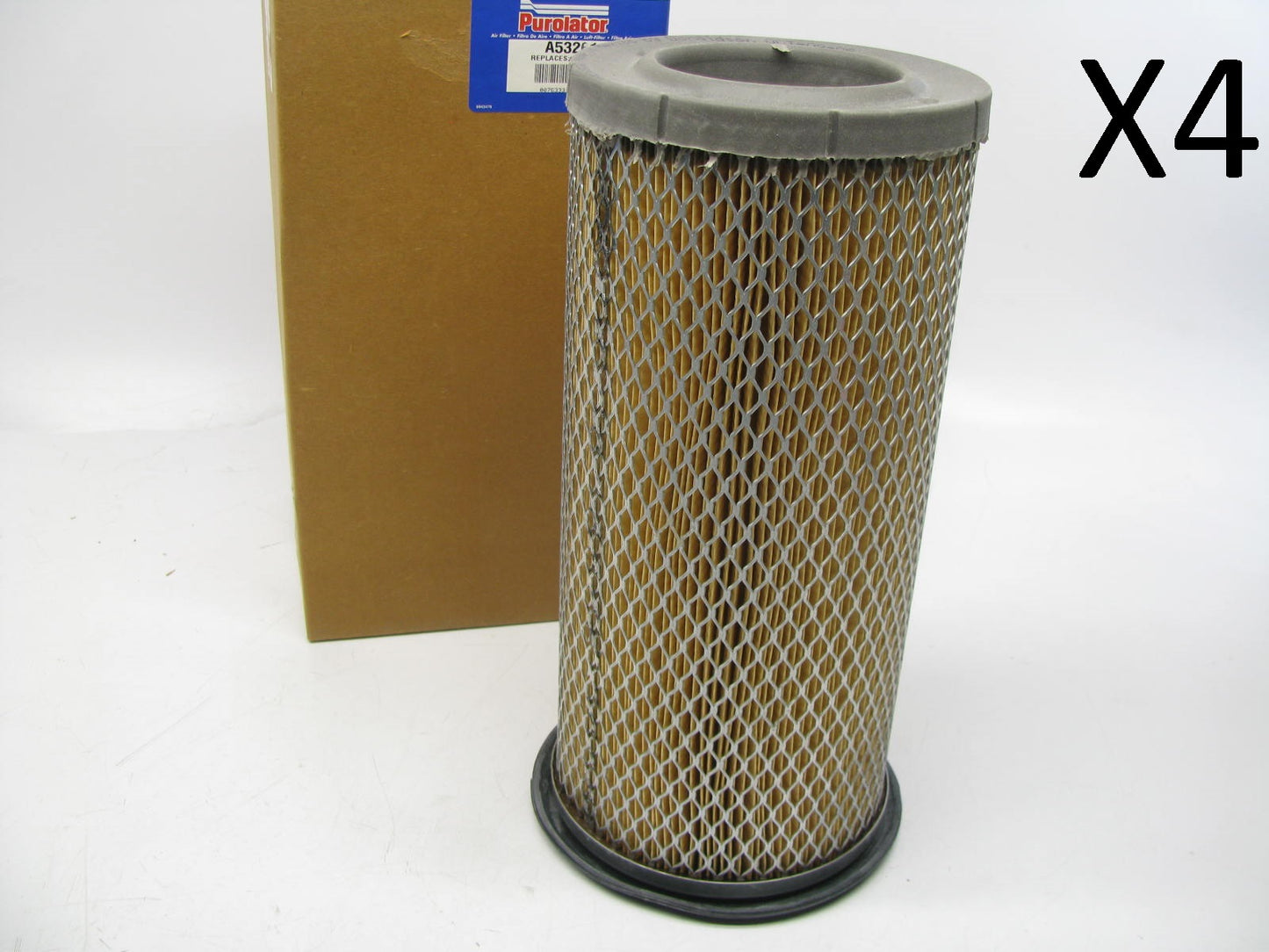 (4)  Purolator A53261 Air Filter Replaces 42532 CA2565 AF1744M PA2513 LAF8551