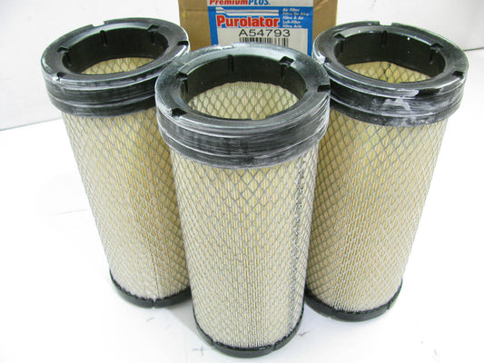 (3) Purolator A54793 Inner Air Filter Replaces A1304C 88429 LA1430