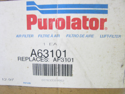 (2) Purolator A63101 Air Filter Replaces CA8248 46525 LAF1720 AF1176 P776695