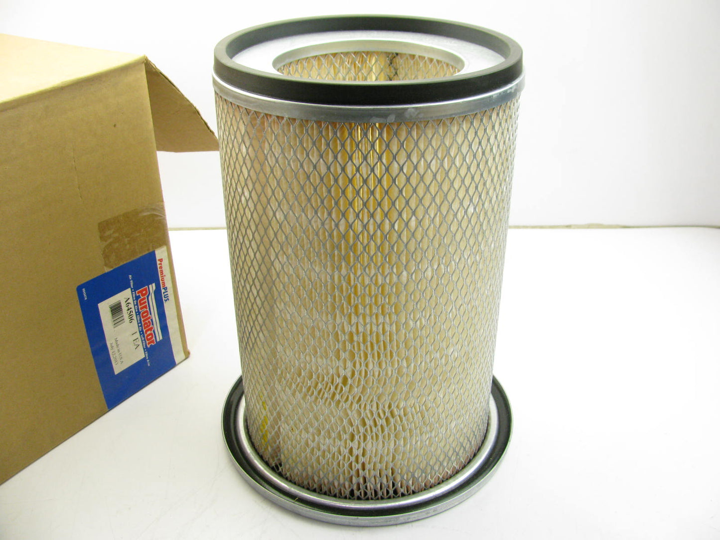 Purolator A64506 HD Metal-End Air Filter - Replaces 46506, CA6696, LAF1947