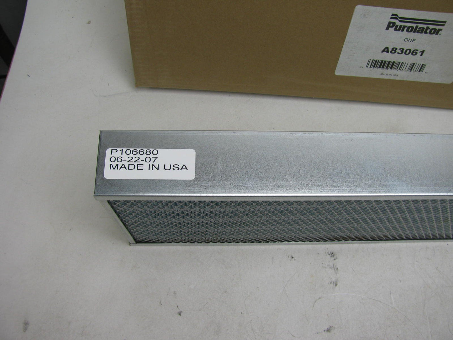 Purolator A83061 Cabin Air Filter - 42555, A83061, FA-972, AN112705, 926389C1