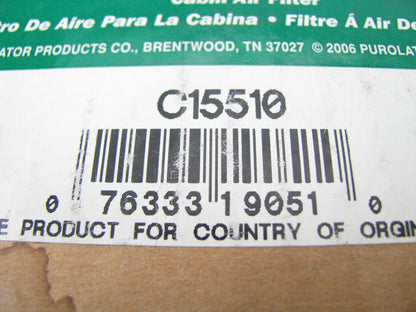 Purolator C15510 Cabin Air Filter