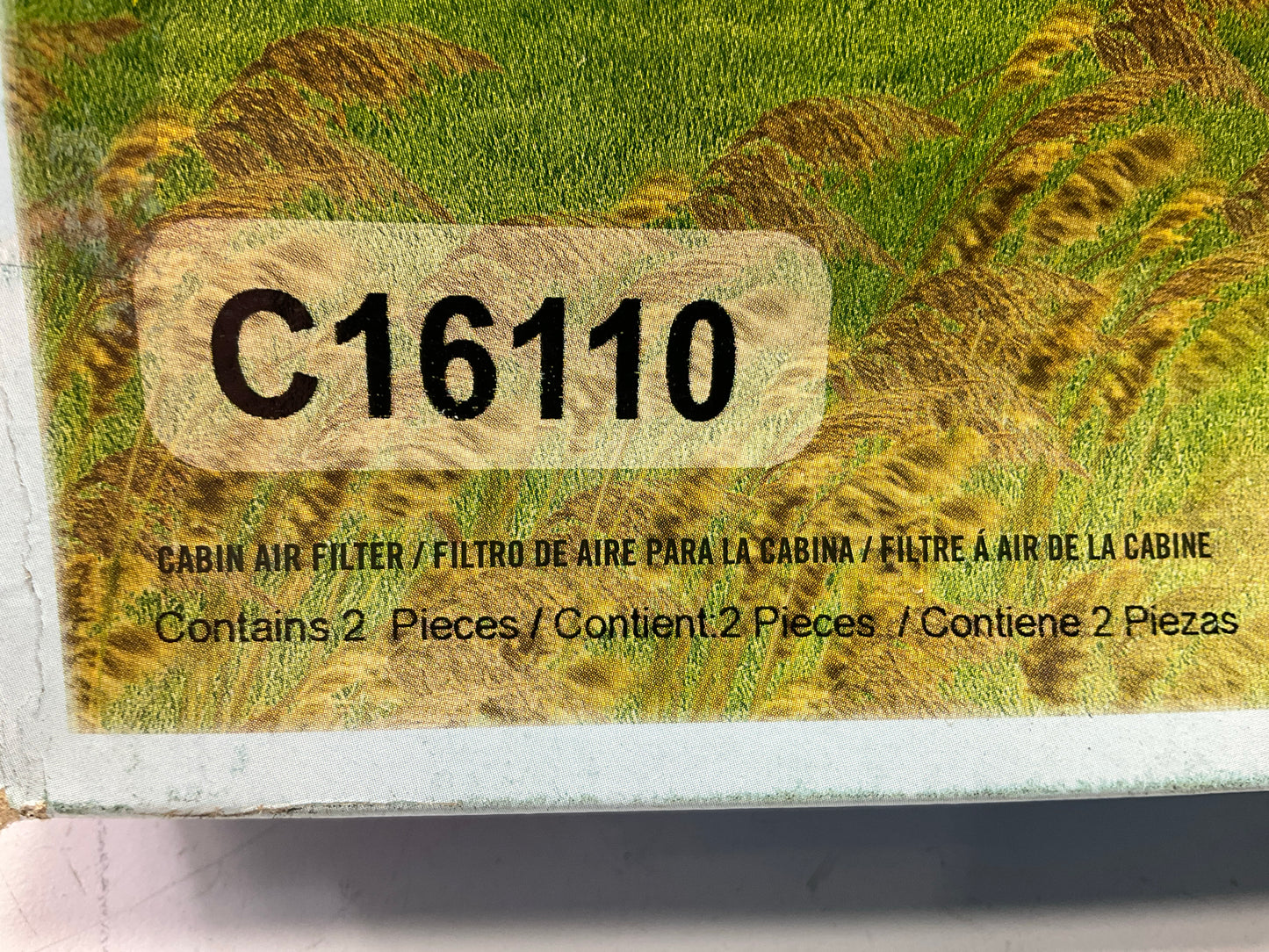 Purolator C16110 Cabin Air Filter