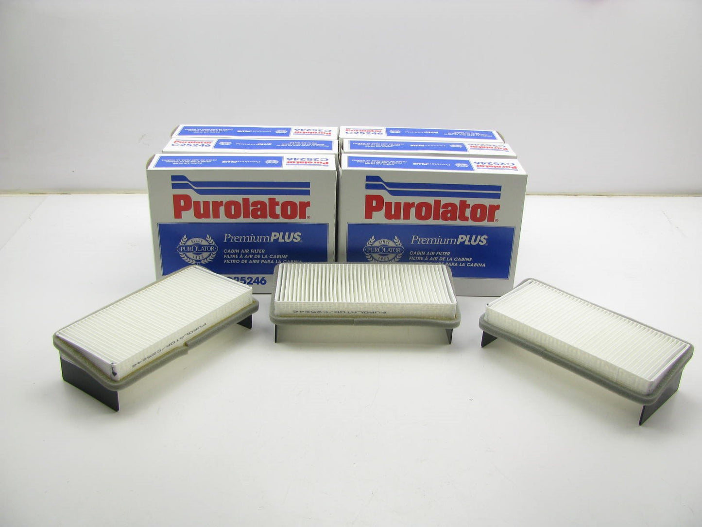 (6) Purolator C25246 Cabin Air Filter For 2005-2007 Saturn Relay