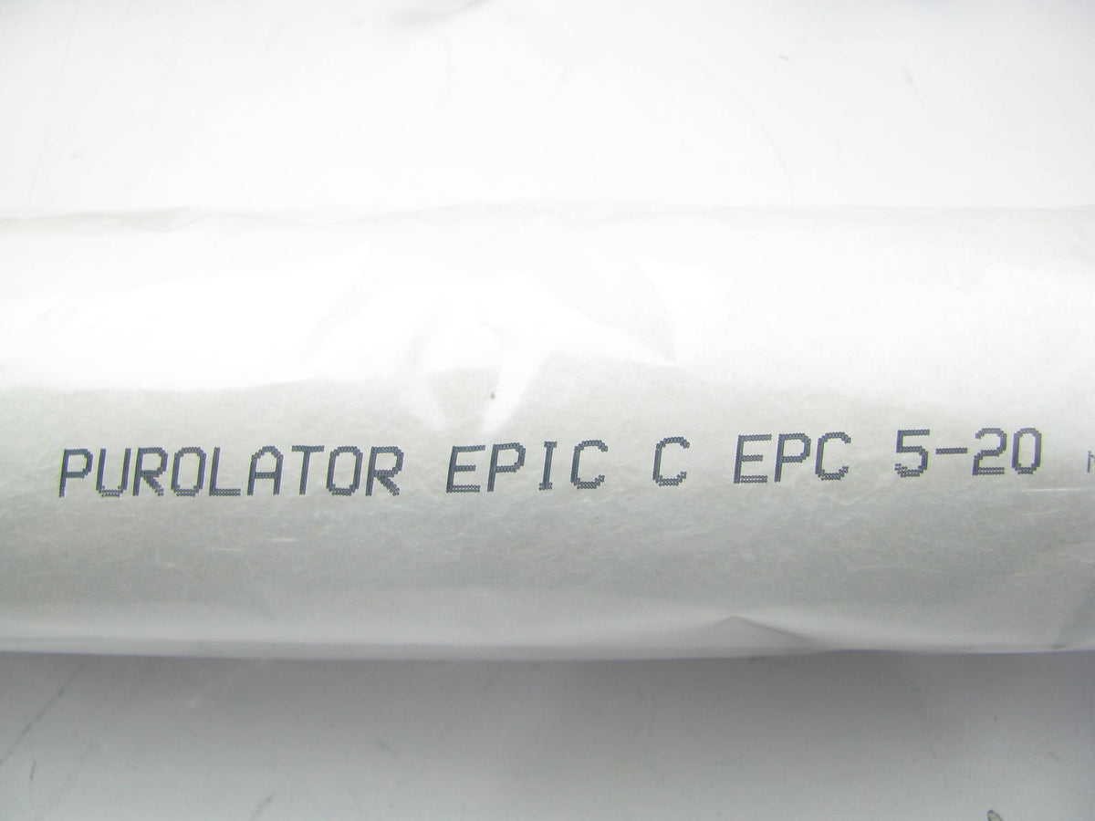 (9) Purolator EPC5-20 Epic C 5 Micron 20'' Long Industrial Sediment Filters